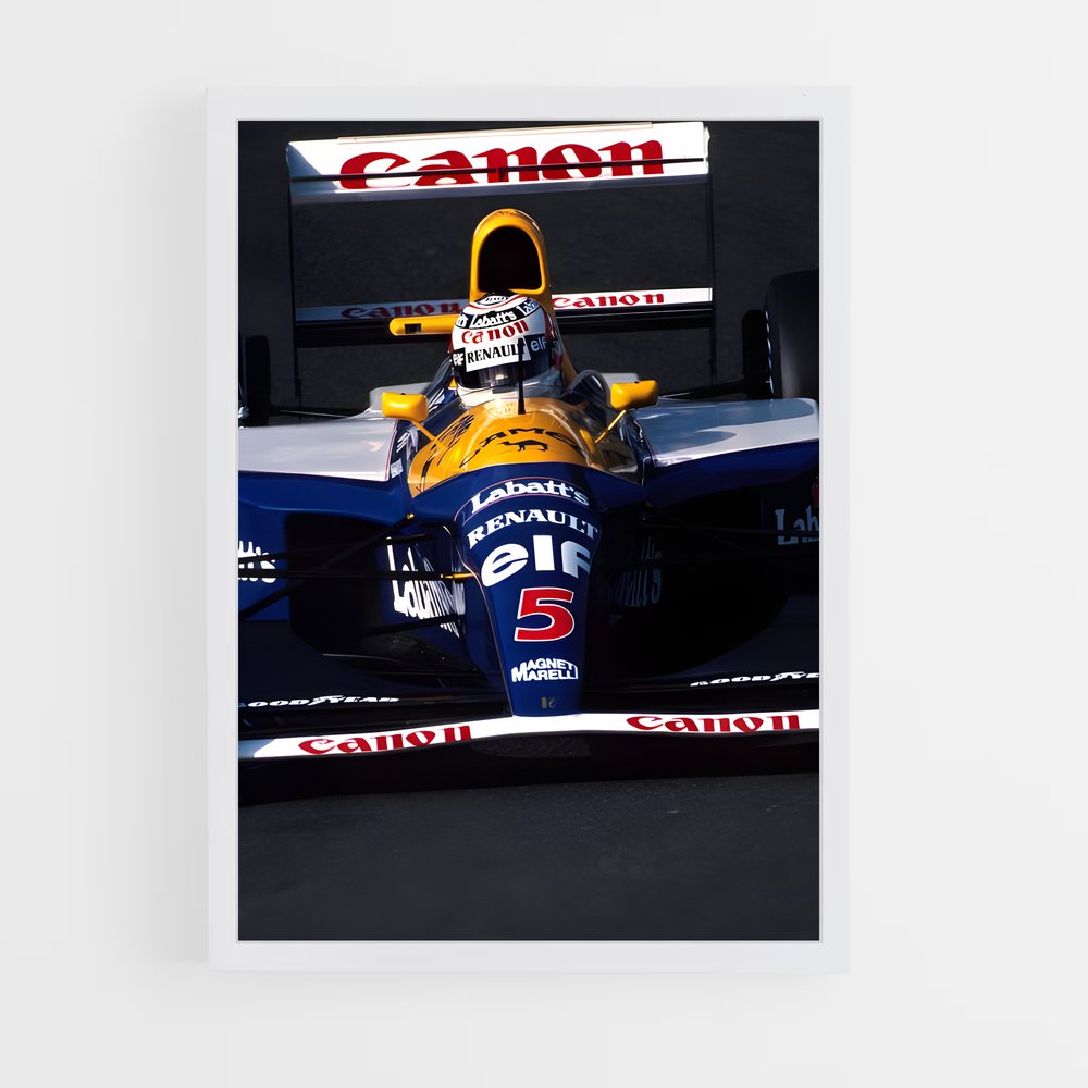 Poster Williams Unleashed – affiche Voitures de Formule 1 (vue 3)
